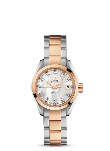Omega Seamaster Aqua Terra 150M Co-Axial 30 Stainless Steel / Red Gold / MOP / Bracelet 231.20.30.20.55.001 (23120302055001)
